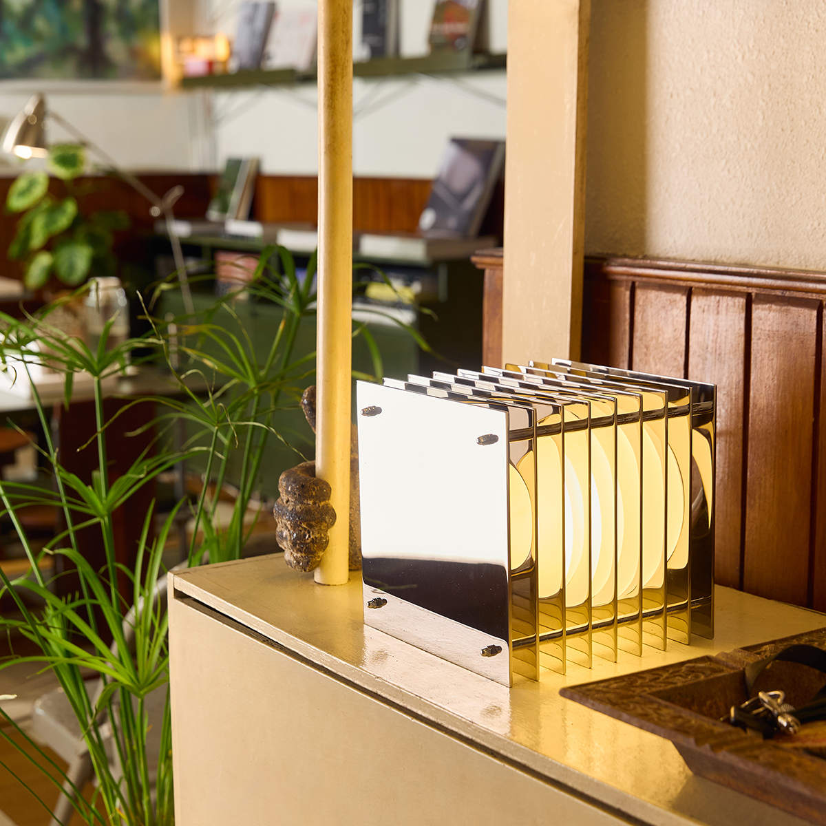 Lớp small square in mirror polished stainless steel
