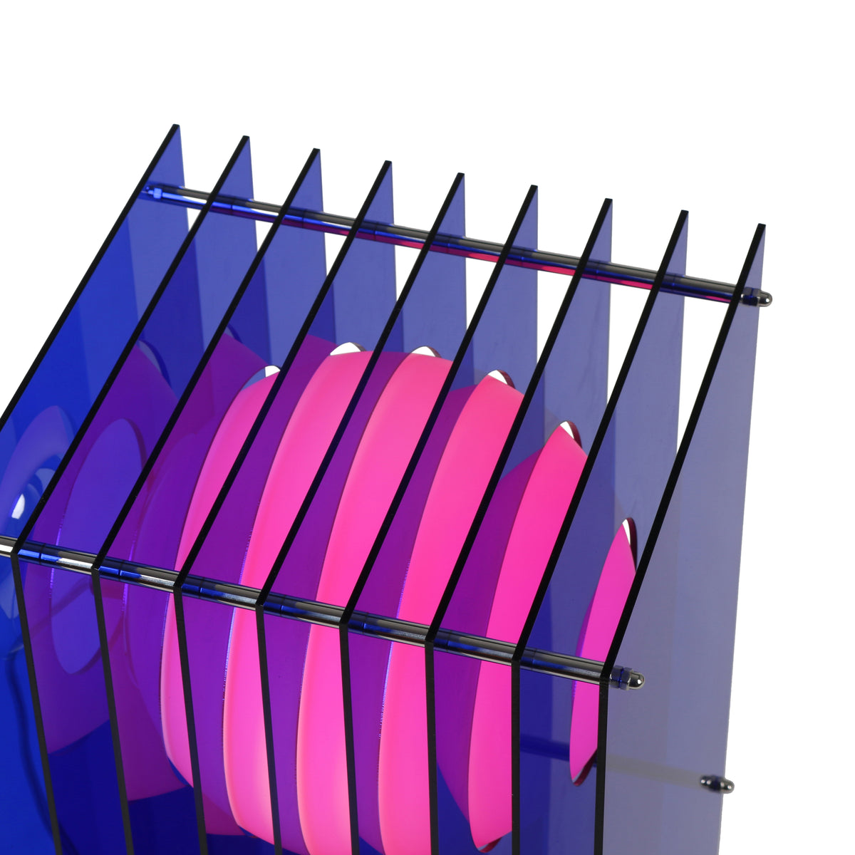 Lớp big rectangle in blue acrylic