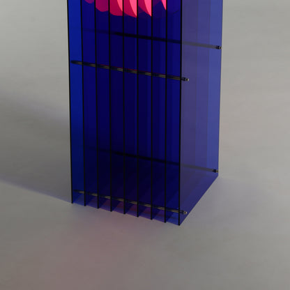 Lớp big rectangle in blue acrylic
