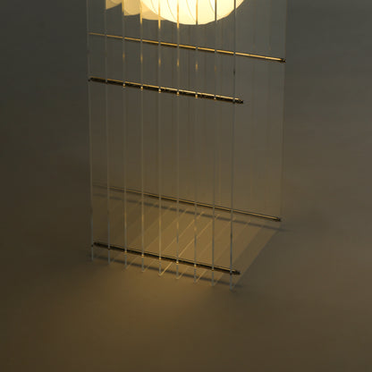 Lớp big rectangle in clear acrylic