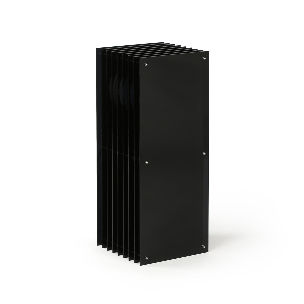 Lớp big rectangle in dark grey acrylic