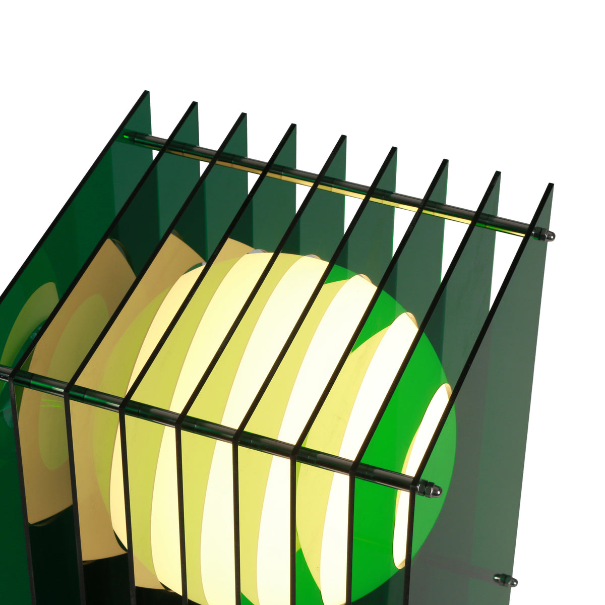 Lớp big rectangle in green acrylic