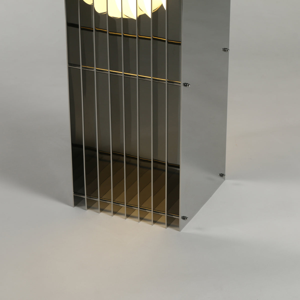 Lớp big rectangle in mirror polished stainless steel