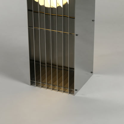 Lớp big rectangle in mirror polished stainless steel