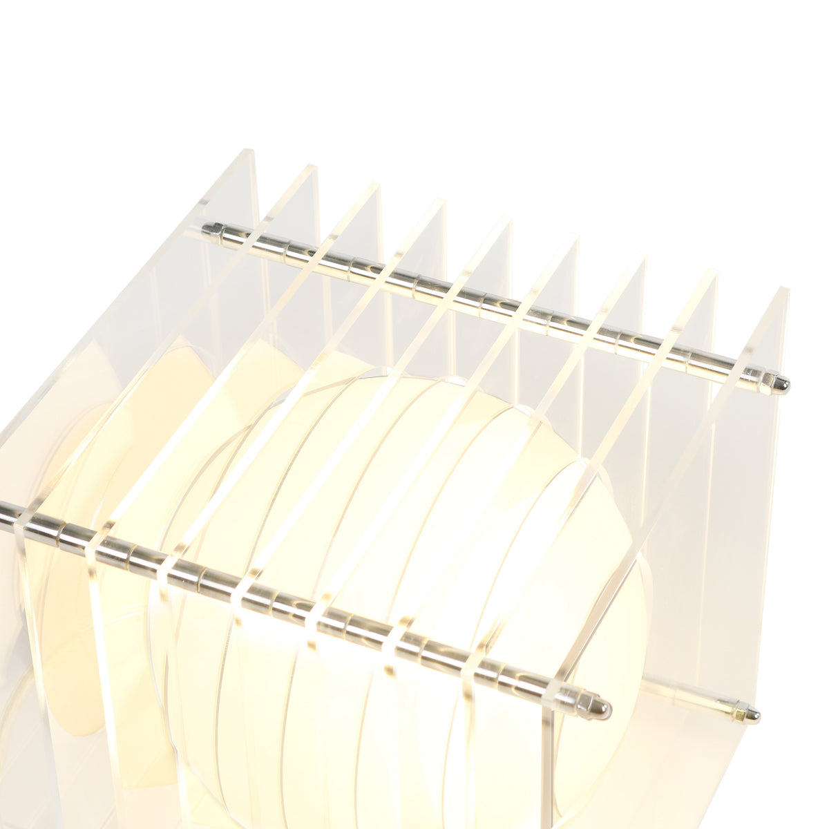 Lớp small square in clear acrylic