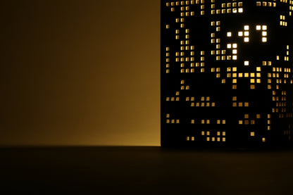 Điểm lamp in black